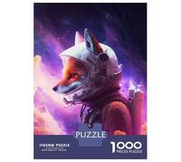 Jigsaw for Teenagers 1000 Pieces Galaxy Fox Puzzles for Adults Toy Wall Decor Analysis And Logic Christmas Birthday Gifts 38x26cm/1000pcs