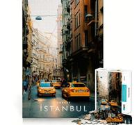 Jigsaw for Teenagers 1000 Pieces Istanbul Turkey Tight Fit Play Brain Teasing Play Leisure Fun Time Christmas Art Gift (38x26cm)
