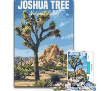 Jigsaw for Teenagers 1000 Pieces Joshua Tree National Park Toys Educational Games Difficult Challenge Birthday Gift (50x75cm)