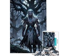 Jigsaw for Teenagers 1000 Pieces Lunar Elf Sentinel of The Ancient Grove Help The Brain Exercise Home Decoration Impossible Game for Age 14+ Game (38x26cm)