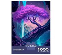 Jigsaw for Teenagers 1000 Pieces Magic Tee Branch Puzzles for Adults Toy Wall Decor Analysis And Logic Christmas Birthday Gifts 70x50cm/1000pcs