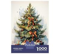 Jigsaw for Teenagers 1000 Pieces Merry Christmas Adult Jigsaw Puzzle Toy Wall Decor Improve Memory Christmas Birthday Gifts 52x38cm/1000pcs