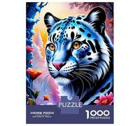 Jigsaw for Teenagers 1000 Pieces Mythical Tiger Adult Puzzles Toy Wall Decor Precision Cutting Unique Birthday And Xmas Gifts 52x38cm/1000pcs