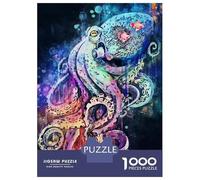 Jigsaw for Teenagers 1000 Pieces Octopus Kraken Puzzles for Adults Toy Wall Decor Analysis And Logic Christmas Birthday Gifts 38x26cm/1000pcs