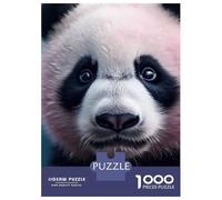 Jigsaw for Teenagers 1000 Pieces Panda Closeup Face Puzzles for Adults Toy Wall Decor Analysis And Logic Christmas Birthday Gifts 38x26cm/1000pcs