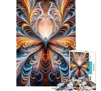 Jigsaw for Teenagers 1000 Pieces Radiant Transformation Puzzles for Teenagers Precision Cutting Difficult And Challenge Brainteaser Family Games (Size 50x75cm)