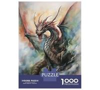 Jigsaw for Teenagers 1000 Pieces Raging Drake Adult Jigsaw Puzzle Relaxing Games Improve Memory Challenging Game Gifts 70x50cm/1000pcs