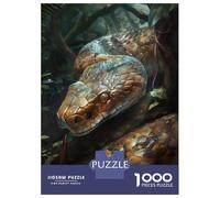 Jigsaw for Teenagers 1000 Pieces Snakes Charm Puzzle for Adults Relaxing Games Birthday Present Fun at Home Activities, 70x50cm/1000pcs