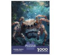 Jigsaw for Teenagers 1000 Pieces Spider Sea Jigsaw for Adults Hands-on Game Precision Cutting Fun Activities at Home 38x26cm/1000pcs