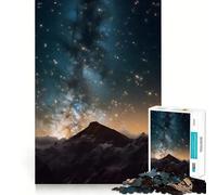 Jigsaw for Teenagers 1000 Pieces Stars Above Flawless Edge Fun Mind Game Gift Cozy Fun Time Christmas Wall Art (50x75cm)