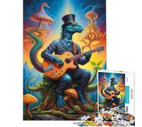 Jigsaw for Teenagers 1000 Pieces Steampunk Dinosaur Ballads Puzzle for Adults Anti-Stress Toys Difficult Hard Christmas Birthday Gifts (Size 38x52cm)