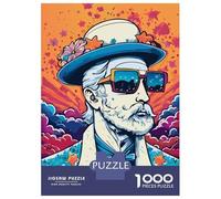 Jigsaw for Teenagers 1000 Pieces Stylish Man Adult Jigsaw Puzzle Toy Wall Decor Improve Memory Christmas Birthday Gifts 38x26cm/1000pcs