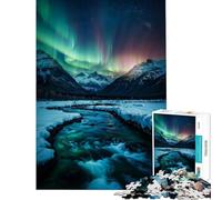 Jigsaw for Teenagers 1000 Pieces Symphony of Light Educational Challenge Presents for Women Educational Game for Ages 14 And over (50X75cm)