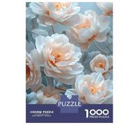 Jigsaw for Teenagers 1000 Pieces Vintage Peony Flowers Puzzles for Adults Toy Wall Decor Analysis And Logic Christmas Birthday Gifts 70x50cm/1000pcs