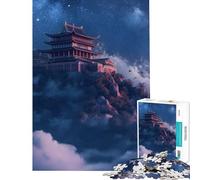 Jigsaw for Teenagers1000 Pieces Ancient Japanese Temple Fun Activities at Home For Family Fun Family Games for And from 14 Years And over (38x26cm)