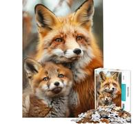 Jigsaw for Teenagers1000 Pieces Animal Family Toy Intellectual Game Brain Teaser Game Difficult Hard Great Gifts for Games (Size 50x75cm)