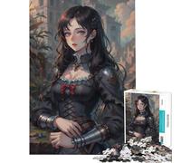 Jigsaw for Teenagers1000 Pieces Anime Mona Lisa Jigsaw Puzzle 1000 Home Decoration Toys Staycation Kill Time Challenging Game Gifts (50x75cm)