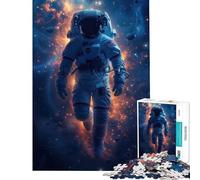 Jigsaw for Teenagers1000 Pieces Astronaunt Another Planet Challenging To Complete Analysis And Logic Educational Game for And 14 Years And over (38X52cm)
