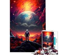 Jigsaw for Teenagers1000 Pieces Astronauts Want to Go Home Difficult And Challenge Analysis And Logic Home Decoration Toys for Ages 14 And over (38x52cm)