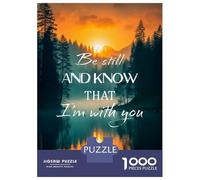 Jigsaw for Teenagers1000 Pieces Be still And Know Puzzles for Adults Relax Games Precision Cutting Deal As Gifts for The Whole Family 70x50cm/1000pcs