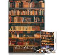 Jigsaw for Teenagers1000 Pieces Books And Knowledge Family Fun & Game Night Learning Educational Gift Birthday Size 50x75cm
