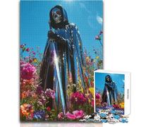 Jigsaw for Teenagers1000 Pieces Chrome Death in Bloom Birthday Present Gift Birthday for And 14 Years And over (size 38x26cm)