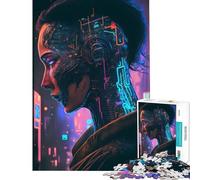 Jigsaw for Teenagers1000 Pieces Cybernetic Tribe Toy Intellectual Game Brain Teaser Game Difficult Hard Great Gifts for Games (Size 38x26cm)