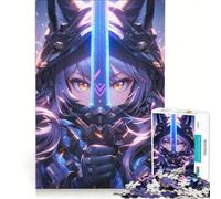 Jigsaw for Teenagers1000 Pieces Cyberpunk Samurai, Relaxing Games, Fun Activities at Home, Beautiful Design Game 50x75cm