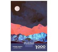 Jigsaw for Teenagers1000 Pieces Evening Moon Jigsaw for Adults Toy Wall Decor A Work of Art Unique Birthday And Gifts 52x38cm/1000pcs