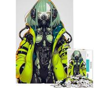 Jigsaw for Teenagers1000 Pieces Full Body Machine Anime Fun at Home Activities, Analysis And Logic Anti-Stress Toys for Age 14+ Game (38x52cm)