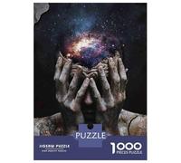 Jigsaw for Teenagers1000 Pieces Galaxy Inside My Head Adult Puzzles Family Game Staycation Kill Time Deal As Gifts for The Whole Family 38x26cm/1000pcs