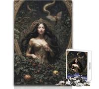 Jigsaw for Teenagers1000 Pieces Goddess Lilith Perfect Decoration Practical Game Secret Santa Gifts (size 38x52cm)