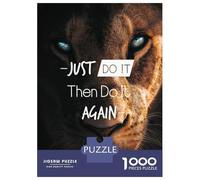 Jigsaw for Teenagers1000 Pieces Just Do It Puzzles for Adults Relax Games Precision Cutting Deal As Gifts for The Whole Family 38x26cm/1000pcs