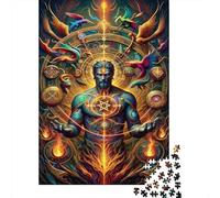 Jigsaw for Teenagers1000 Pieces Magickal Mastery The Ultimate Guide to Spiritual Power Puzzle for Adults Family Games Staycation Kill Time for Birthday, Chrismas 38x26cm/1000pcs