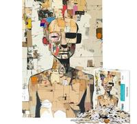 Jigsaw for Teenagers1000 Pieces Original Collage Portrait for Birthday, Chrismas Enhance Memory Toy Wall Decor Suitable for People Aged 14 And Above (38X52cm)