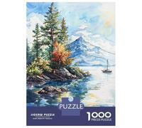 Jigsaw for Teenagers1000 Pieces Sail Mountain View Jigsaw for Adults Toy Wall Decor A Work of Art Unique Birthday And Gifts 70x50cm/1000pcs