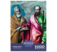 Jigsaw for Teenagers1000 Pieces Saint Peter And Saint Paul Puzzles for Adults Relax Games Precision Cutting Deal As Gifts for The Whole Family 38x26cm/1000pcs