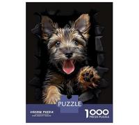 Jigsaw for Teenagers1000 Pieces Scottish Terrier Jigsaw for Adults Brain Teaser Game Difficult Hard Stress Reduction Gifts 52x38cm/1000pcs