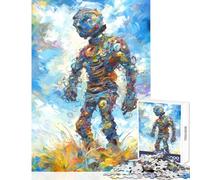 Jigsaw for Teenagers1000 Pieces Sentient Of My Aloneness Educational Game Staycation Kill Time Educational Toy with Matching Poster And Trivia Sheet (50X75cm)