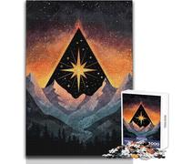 Jigsaw for Teenagers1000 Pieces Stellar Peak Perfect Decoration Practical Game Secret Santa Gifts (size 50x75cm)