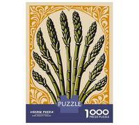 Jigsaw for Teenagers1000 Pieces Stylized Asparagus Bunch Jigsaw for Adults Brain Teaser Game Difficult Hard Stress Reduction Gifts 70x50cm/1000pcs