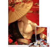 Jigsaw for Teenagers1000 Pieces The Enigmatic Samurai Puzzles for Teenagers Difficult Challenge for Birthday, Chrismas Challenging Game And Family Play (50x75cm)