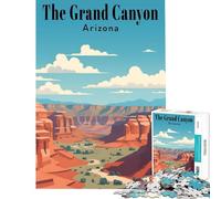 Jigsaw for Teenagers1000 Pieces The Grand Canyon Educational Game for Educational Game Challenge Toy Gifts Ideas Hand Speed Race (Size 38x26cm)