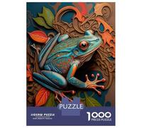 Jigsaw for Teenagers1000 Pieces The Little Jumping Frog Puzzles for Adults Relax Games Precision Cutting Deal As Gifts for The Whole Family 38x26cm/1000pcs