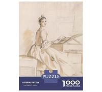 Jigsaw for Teenagers1000 Pieces Woman Playing Piano Puzzles for Adults Relax Games Precision Cutting Deal As Gifts for The Whole Family 52x38cm/1000pcs