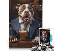 Jigsaw for Teenagers1000 Pieces XL Bully in The Pu Fun Games Train Your Brain And Hands Suitable for Desktop Decoration 50x75cm