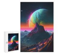 Jigsaw for Teenagerss 1000 PCS A Man Standing The Mount Jigsaws for Adults Relaxing Games For Family Fun Christmas Birthday Gifts 1000 PCS