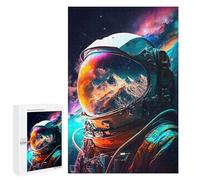 Jigsaw for Teenagerss 1000 PCS Astronaut Portrait 06 Puzzle for Adults Relax Games But Fun And Humorous Unique Birthday And Xmas Gifts 1000 PCS