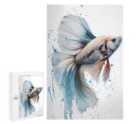 Jigsaw for Teenagerss 1000 PCS Betta Fish Puzzles for Adults Relax Games Analysis And Logic Fun at Home Activities, 1000 PCS