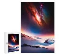Jigsaw for Teenagerss 1000 PCS Celestial Snowscapes Puzzle for Adults Relax Games But Fun And Humorous Unique Birthday And Xmas Gifts 1000 PCS